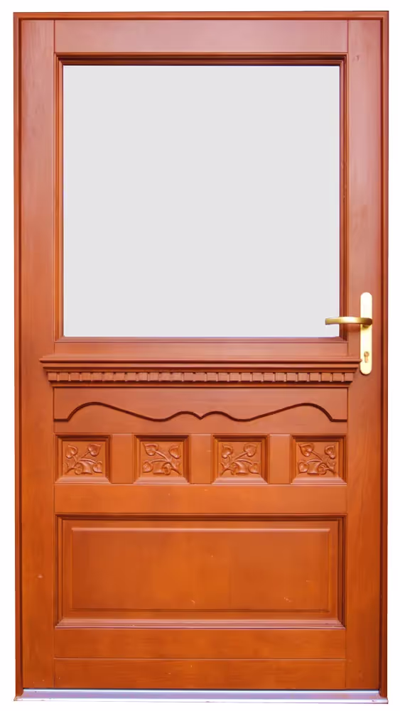 Reproduction door cross-section