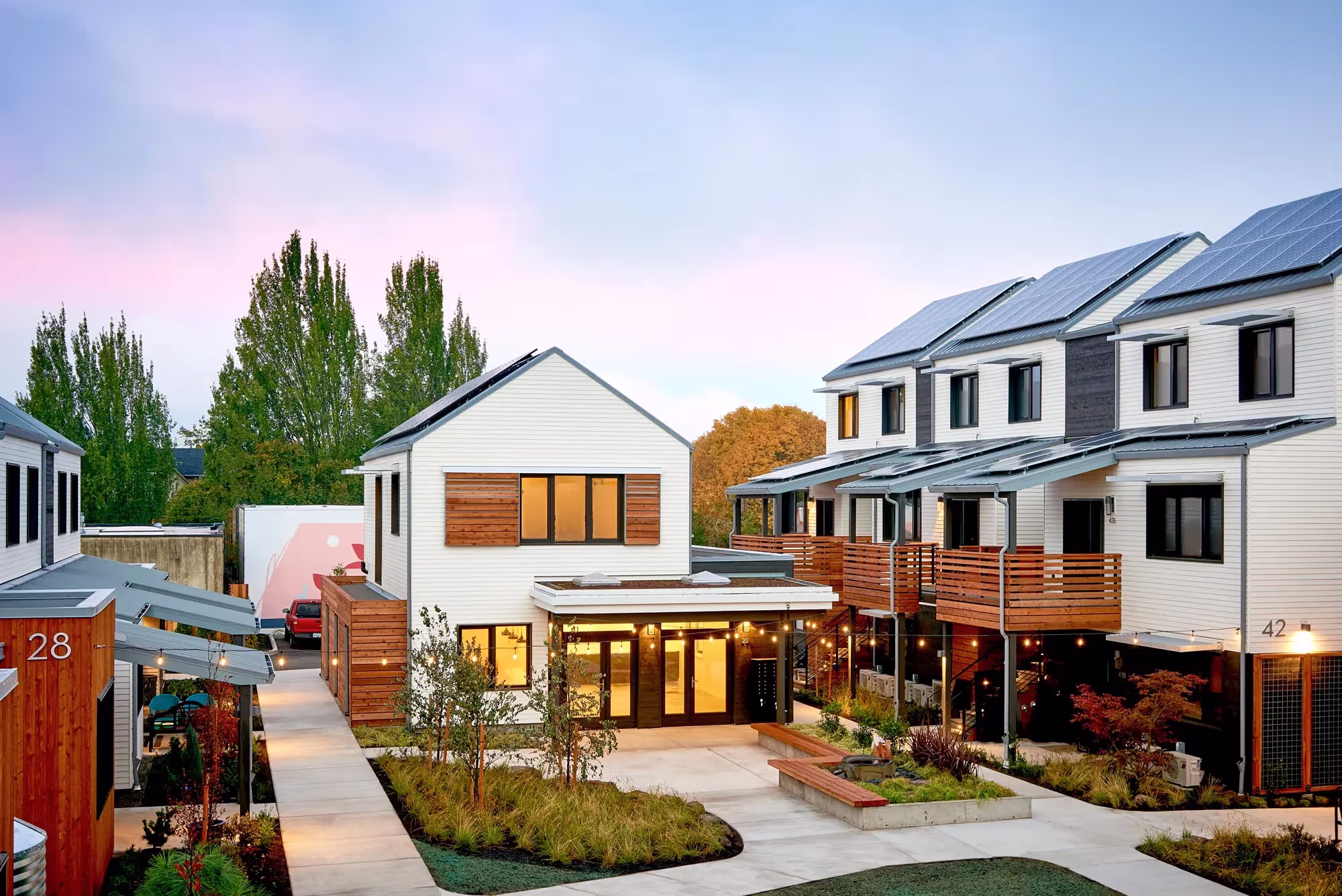 Tillamook Row with Zola windows