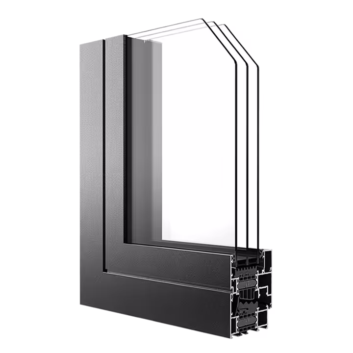 R-8 Zola Thermo Plus Alu75 window rendering