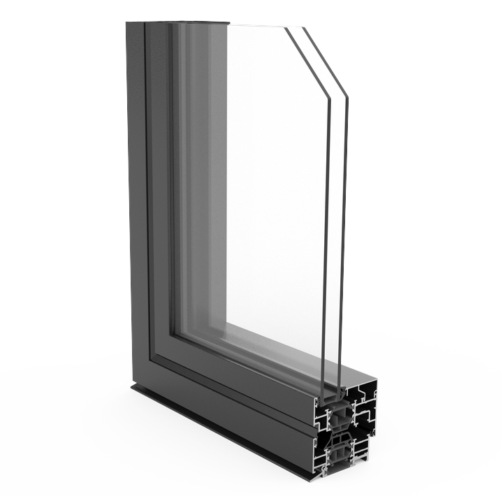 R-4.5 Zola Classic Alu SlimLine window rendering
